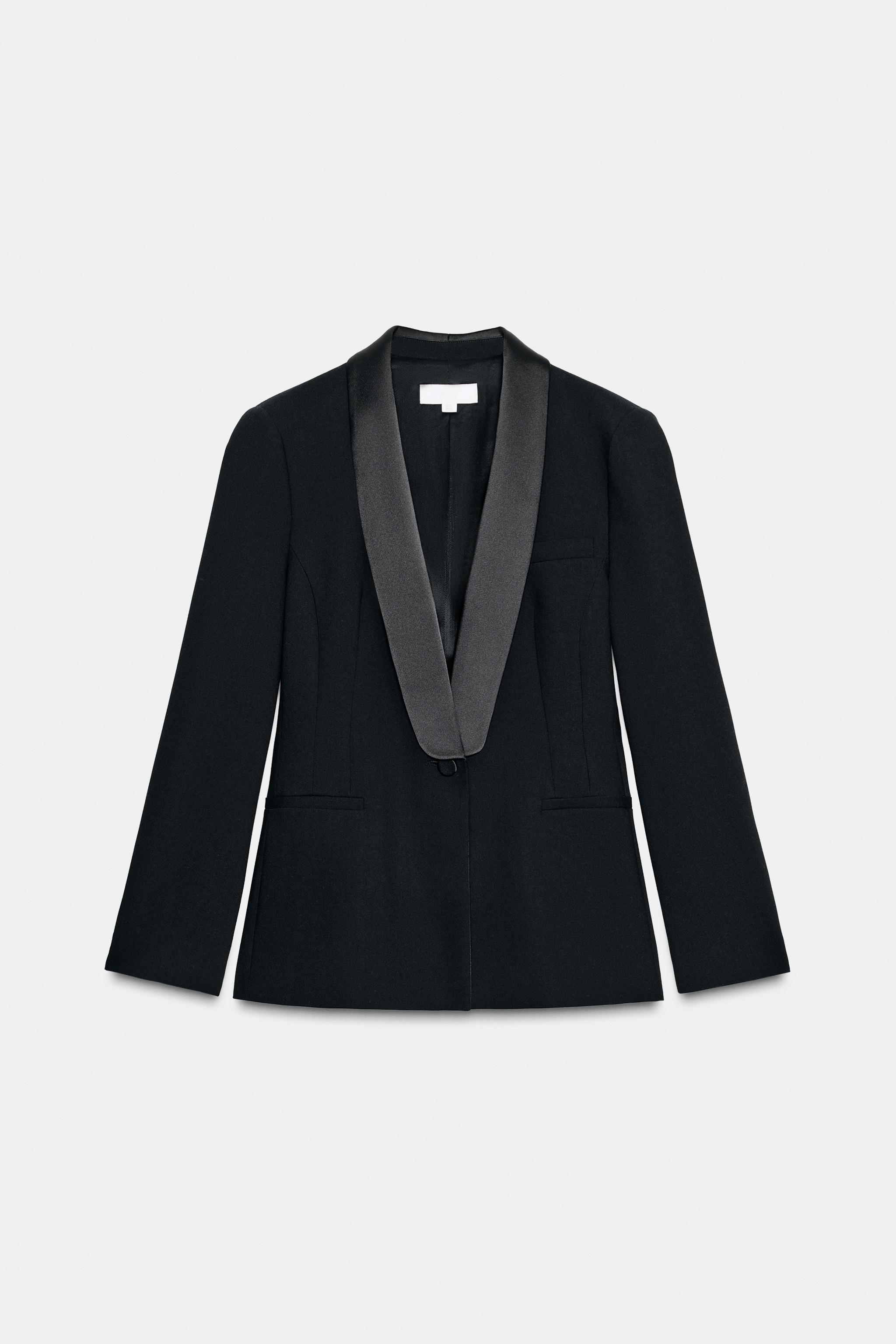 TAILORED TUXEDO BLAZER